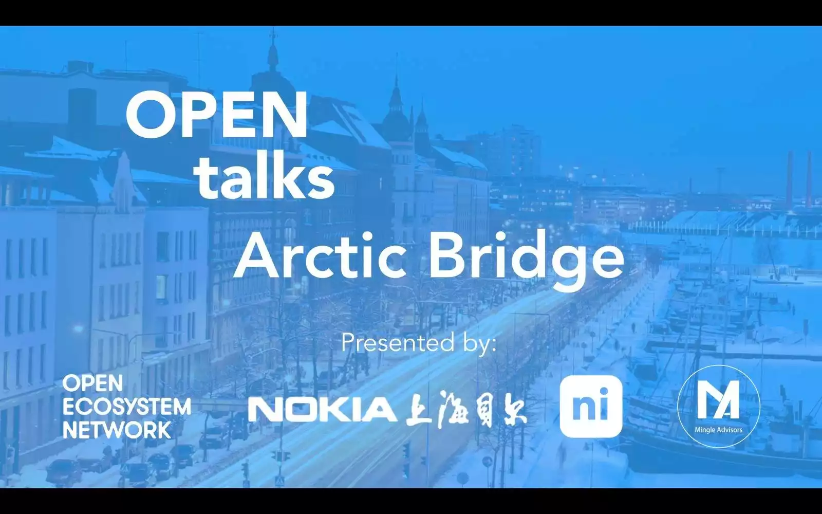 The OpEN Talks  session:  A global forum for steering open innovation
